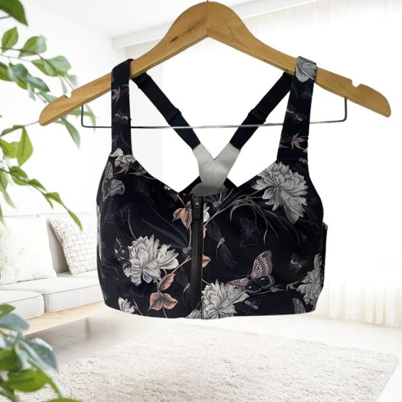 VICTORIA'S SECRET 34D Incredible Knockout Ultra Max Sport Bra High Impact Zip - Picture 2 of 13